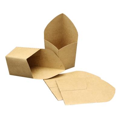 China Bargain Price Disposable French Fries Paper Packaging Carton Paper Disposable Take Away Packaging Boxes for sale