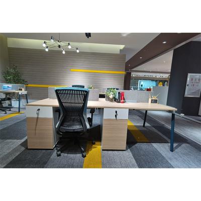 China Modern Simple Extendable Office Workstation Office Furniture Office Workstation Customization Workstation Extendable Desk for sale