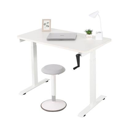 China Electric Table Sit Stand Desk Frame Adjustable Furniture Sight Table Legs Metal Computer Laptop Frame (Height) Factory Price for sale