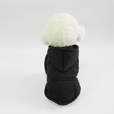 China Viable Wholesale Empty Pet Costume Dog Hoodie Autumn Winter Dog Hoodie Clothes for sale