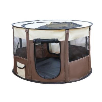 China Breathable Amazon Hit Dog Tent Houses Portable Folding Pet Cage Travel Cage Playpen Barrier Pet Cat Dog Tentanimal Outdoor Cages for sale