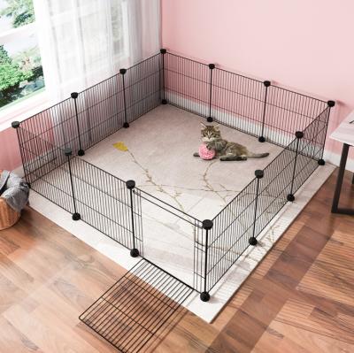 China Wholesale Cheap Foldable Dog Breathable Cat House Cage From Factory Price DIY Large for sale