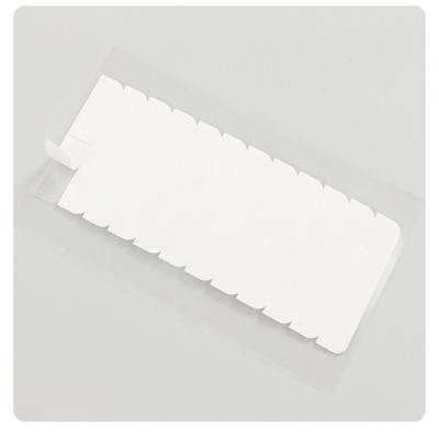 China box & Durable No Shine Double Sided Tape Covers White Precut Blue For Tape-In Hair Extension Replacement for sale