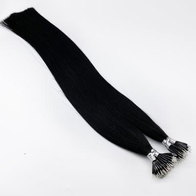 China Latest Design Long Lasting Nano Keratin Pearl Hair Extensions Straight for sale