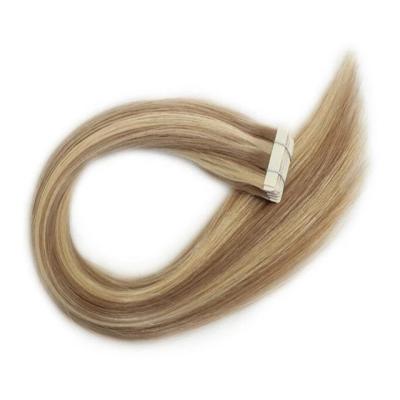 China Wholesale Good Quality Silky Straight Virgin Hair 100% Uncut Virgin Factory Wave Hair Russian Straight Wave Hair Tape In Hair Extension for sale