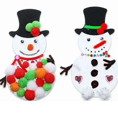 China Creative Felt Handmade Christmas Tree Decoration Kids DIY Christmas Decoration for sale