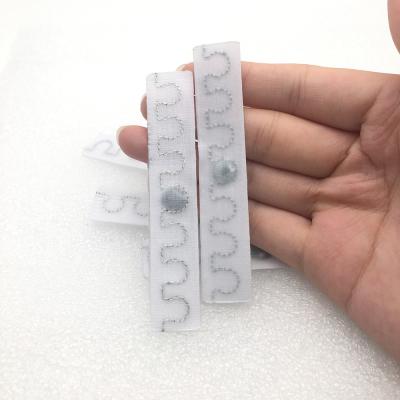 China Porray UHF Fabric Washable Laundry Tags Tracking And Washing Custom Label Management Laundry Barcode Tags for sale