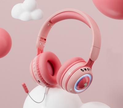 China Foldable Headband Auriculares Earphone Protect Hearing Wireless Earphone For Kids And Children for sale