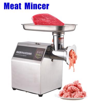 China Adjustable Commercial Size Meat Grinder Machine Price Electric Meat Grinder Grinding Sausage Grinder Stuffer for sale