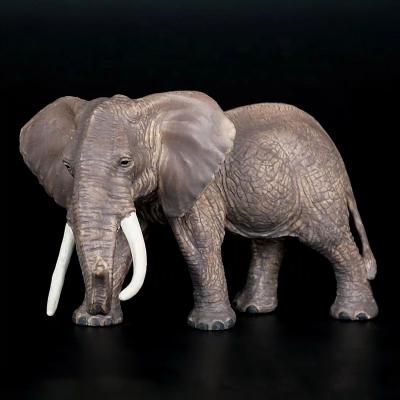 China PVC Plastic Wild Elephant Forest Life Model Toy for sale