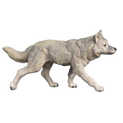 China PVC Wolf Model Toy Outdoor Walking Plastic 16 Kinds Animals for sale