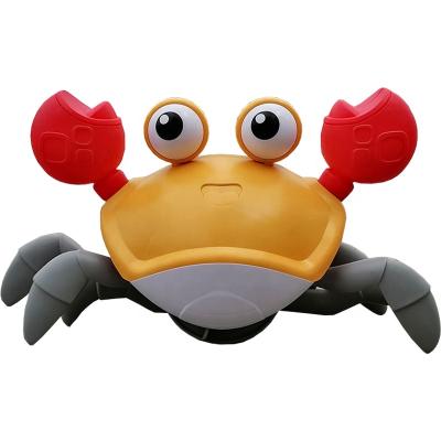 China Bath Toy Plastic Wind Up Crab Bath Toys Animal Can Walk On Land And Bath In Water for sale