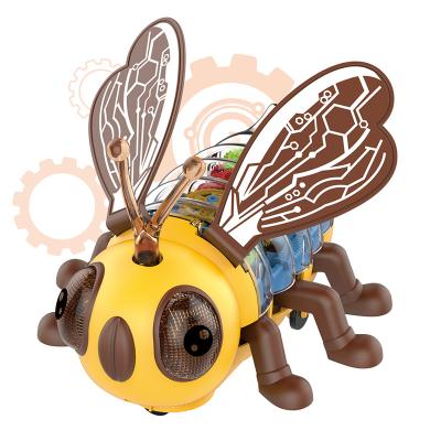 China Universal Wheel/Light Bee Toy With Universal Wheel Light/Music Children Toys for sale