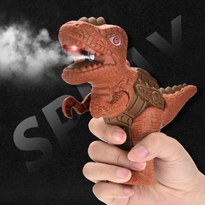 China Toy Tyrannosaur Dinosaur Electronic Water Spray Toy Gun With Light for sale