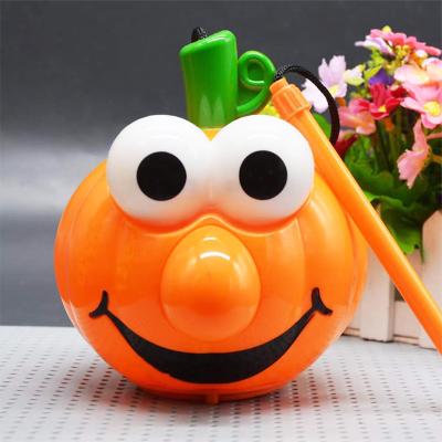 China Plastic Halloween Decorations Big Eyes Jack O Lantern Pumpkin for sale