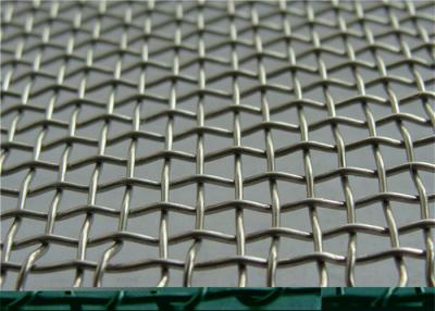 China Good quality 1.5mm-50mm Hole size 316 stainless steel crimped wire screen mesh for sale