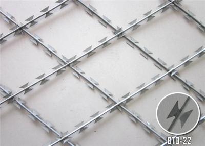 China BTO&CBT Anti-rust Galvanized Concertina Razor Wire/Razor Barbed Wire/Razor Wire for sale