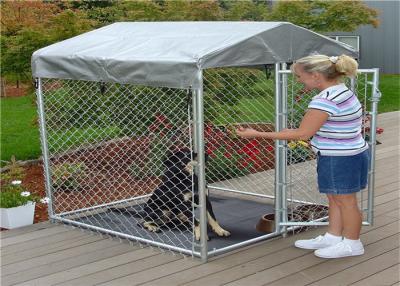 China Dog Crates Kennels Single Door Dog Cage Small Dog Cages And Puppy Crates Indoor Outdoor, black for sale