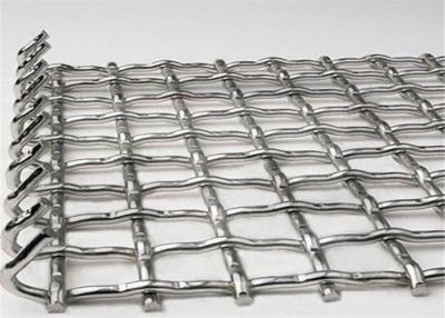 China Hot Dipped Galvanized Filter Crimped 65mn Carbon Steel Wire Quarry Screen Mesh for sale