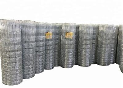 China Hot dip galvanized class 1 fixed knot woven wire deer farm fence field fence for sale