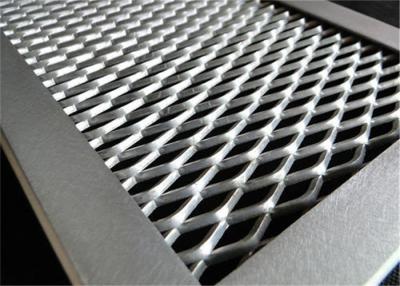 China stainless steel expanded metal mesh: durable abrasion resistance, smooth surface without burrs, no blind for sale