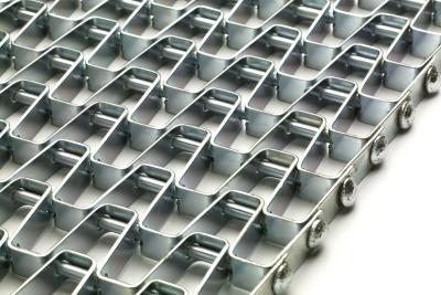 China Food Processing Stainless Steel Wire Flat Chain Link Mesh Conveyor Belt for sale