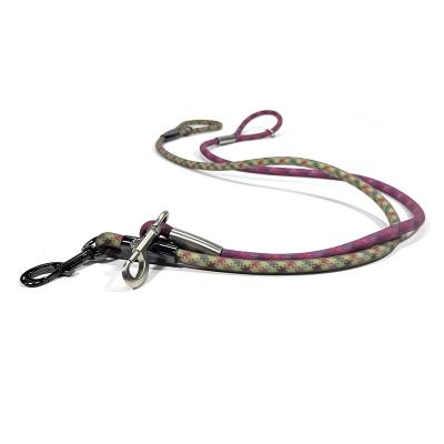 China Durable Two Color PVC Rubber-Coated Pet Leash Outdoor Medium And Wear Resistant Large Dog Leash for sale