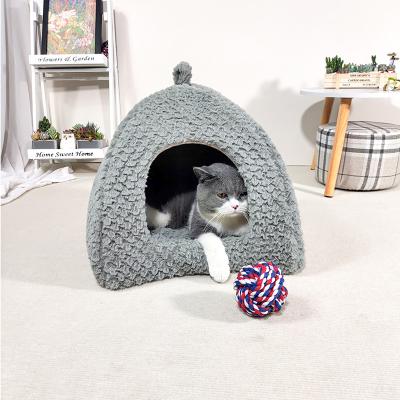 China Custom Simple Removable Cover Fall And Winter Pet Nest Drill Cat Nest Protection Pet Cat Tunnel for sale