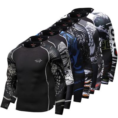 China Muttahida Majlis-e-Amal Long Sleeve Quick Dry Rashguard Workout Rash Guard Cody Lundin for sale