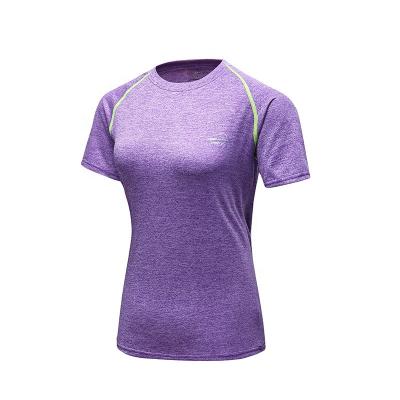 China Apparel Manufacturer Custom Logo Quick Dry Antibacterial Sports Antibacterial T Shirts For Women Sports for sale