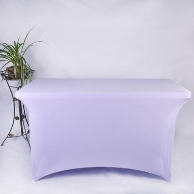 China Custom made custom color wedding table covers rectangle tablecloth for banquet for sale