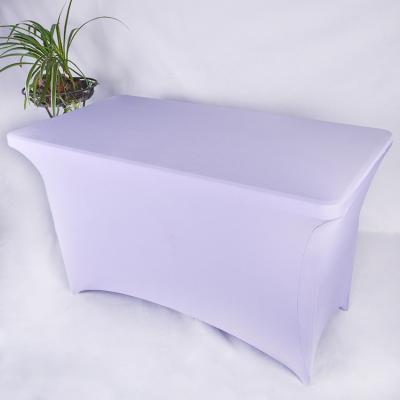 China Custom Table Cover Suppliers Rectangular Weddings Celebrations Table Covers and Chair Covers Wedding Decoration for sale