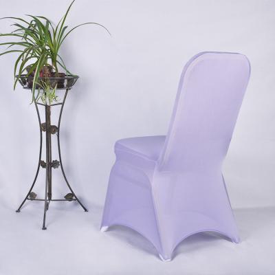 China Custom Cheap Spandex Stretch Polyester Folding Chair Covers For Weddings Dining Party for sale