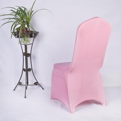 China Custom Wedding Decorations Bouquet Dining Spandex Chair Seat Covers for sale