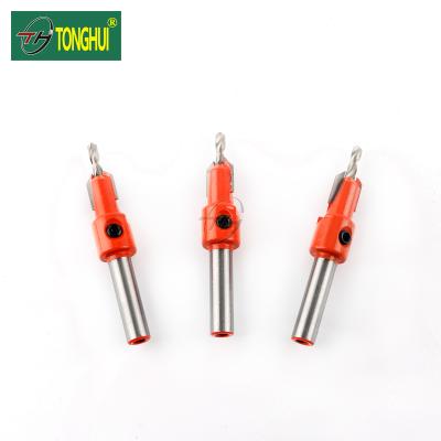 China High Accuracy Tungsten Carbide CTT Countersink Wood Drill Bits For Wood for sale