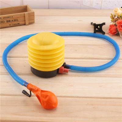 China Balloon Pump Foot Balloon Compressor Balloons Inflator Hand Push Compressor Event Party Supplies High Quality Inflator Pump for sale