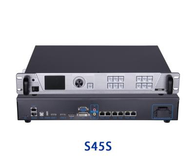 Chine 2 dans 1 processeur visuel S45S avec 6 ports Ethernet 3,9 millions d'affichage d'images des pixels 4 à vendre