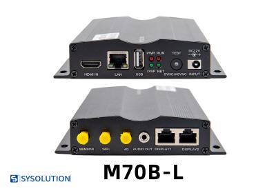 China Sysolution Sync & Async Control Box M70B-S 2 Ethernet outputs 1.3 Million pixels for sale