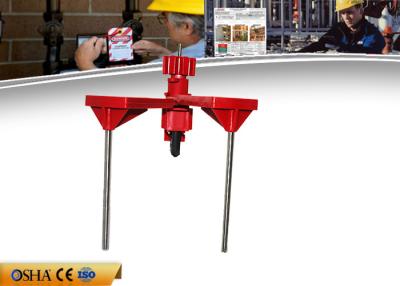 China Industrial ABS Gate Valve Lockout Device Double Control Arm 647g Weight for sale