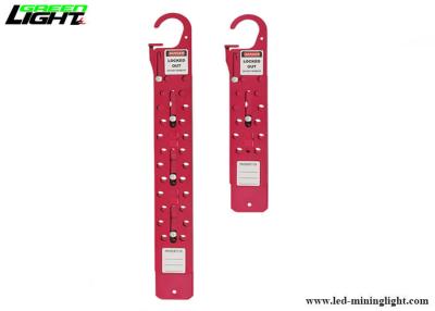 China Red 12 8mm Hole Aluminium 3/8'' Buckle Hasp Lockout for sale