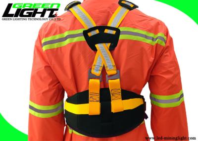 China Super Wear Resistant Nylon Miners Belt With Shoulder Back Waist Support Reflective Strips for sale