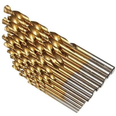 China Good Quality HSS Drill Holes Brocas Para Metal Twist Drill Bits For Metal Cutting for sale