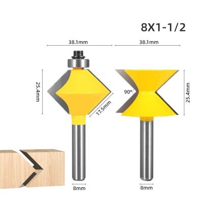 China Carbide 90 Tenon Plate Cutter Woodworking Router Splicing Router Bits Tungsten Router Splicing Bits for sale