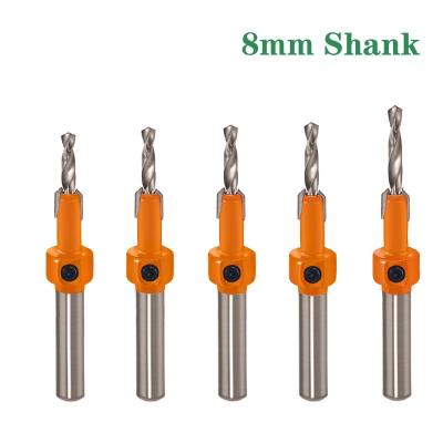 China Drilling Holes Taper Hole Drill Set Drill Bit Woodworking Strong Magnetic Reboring Drill for sale