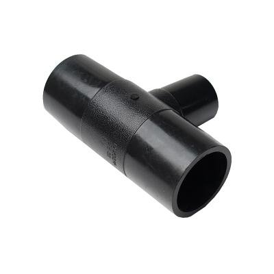 China Water Supply Factory Direct Sale PN16 HDPE Fittings Reducing 45 Elbow Buttweld Y-Type Tee for sale