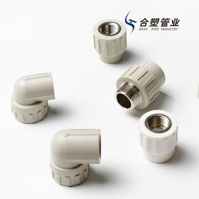 China Construction Types All PPR Pipe Fittings Name 45 Degree Elbow PPR Pipe Fittings for sale