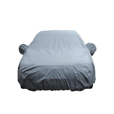 China Waterproof Outdoor general PVC composite cotton car clothing cover, customized anti ultraviolet gray car clothing for sale