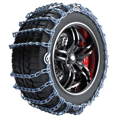 China Skid resistance SUV, off-road vehicle, car, truck universal tire anti-skid iron chain, automatic tightening artifact for sale