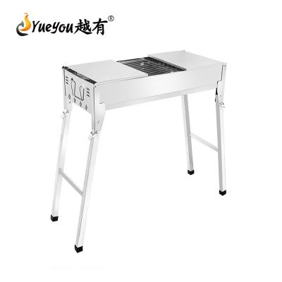 China Easily Assembled Outdoor Charcoal BBQ Grill Durable BBQ Grill For Parks Korean Stainless Steel BBQ Grill For Sale zu verkaufen