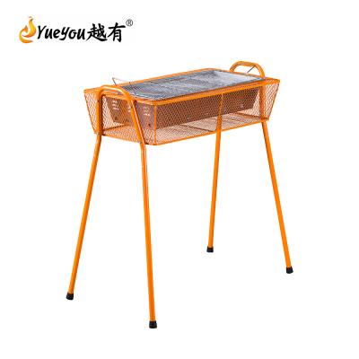 China Adjustable Height Stainless Steel With Heat Insulation Net Barbecue Grill Safety BBQ Grill Heat Insulation BBQ Grill for sale